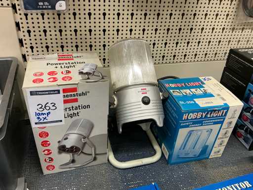 Centrale/lampe de Brennenstuhl (2x)