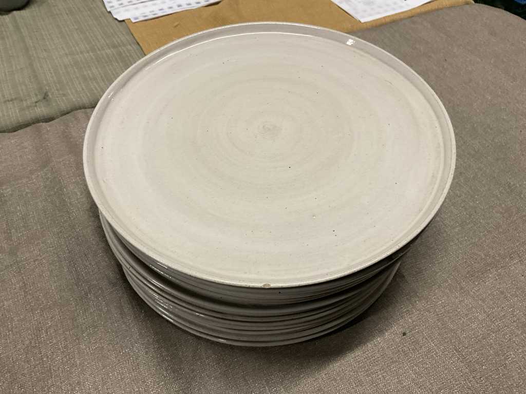 Assiettes plates Domi (13x)