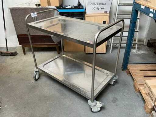 Chariot de tramway en acier inoxydable