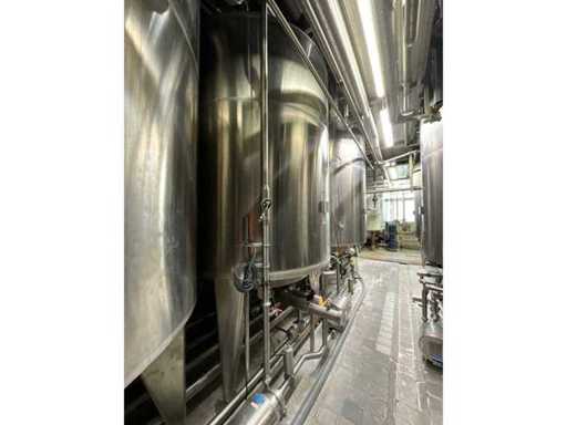 Boccard – 7500 Liter – Vertikale Lagertanks – 1996