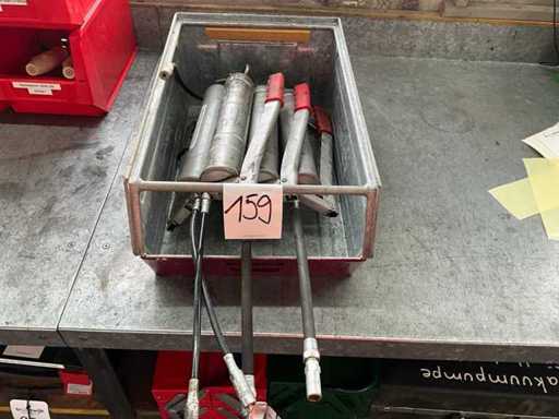 Formi open-fronted storage box with contents