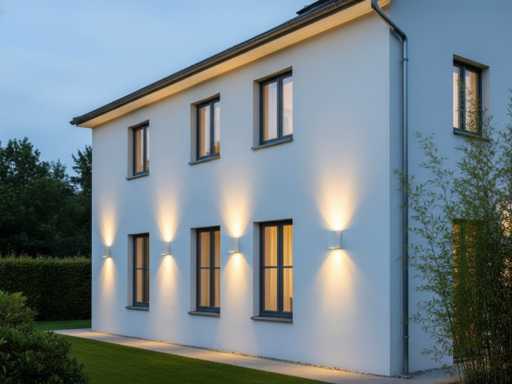 Lampe murale GU10 en duo raccords étanche (16x)