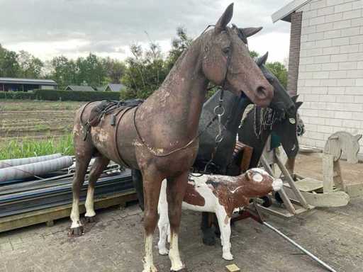 Decoratiemateriaal Paard en koe