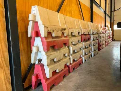 Kunststoff-Straßenbarriere (50x)