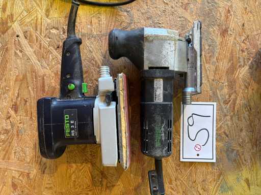 FESTO  1 Stichsäge und 1 Schwingschleifer