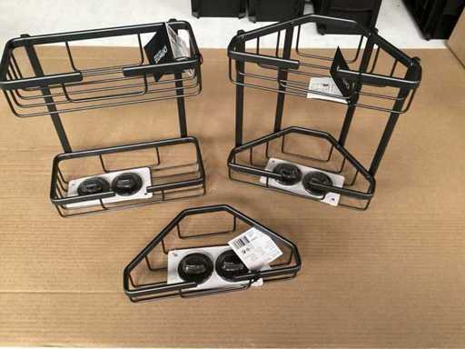 Porte-douche PALLETDEAL Differnz TAILLES VARIÉES (41x)