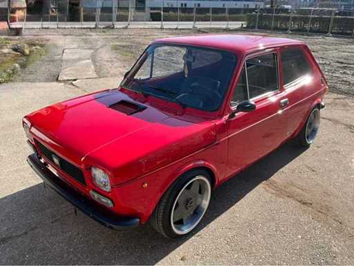 1973 Fiat 127 classic Abarth - restored - Alpine audio