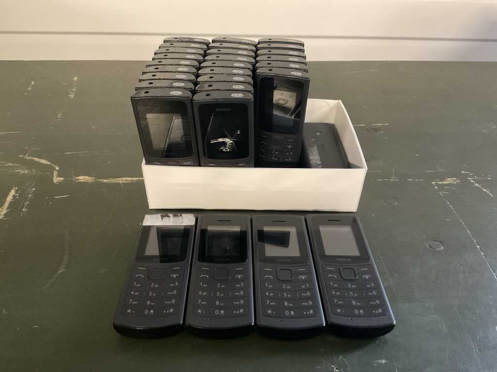 Nokia Ta-1407 Telefon komórkowy (30x)