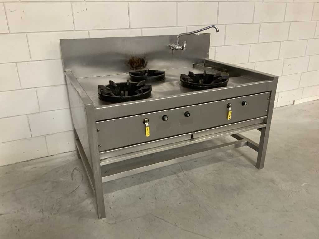 Gas wok stove