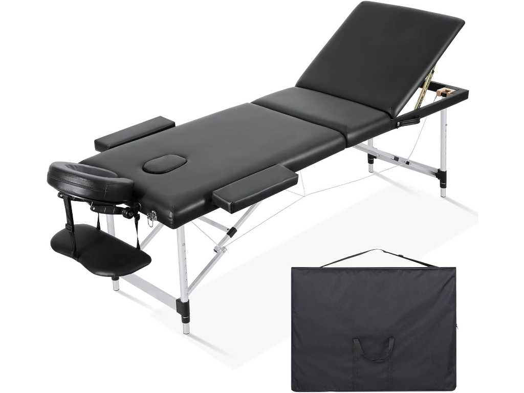 2 x Tables de Massage Professionnelle Lit de Massage Portable