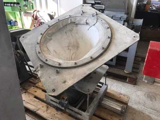 Silo valve pneumatic