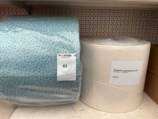Papier rol + Ontvetting rol (2x)