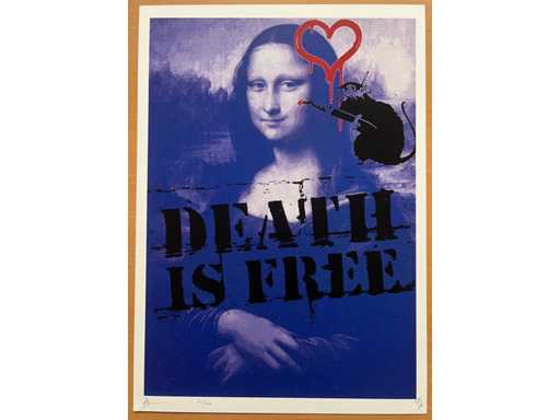 DEATH NYC: Mona Lisa & Snoopy Love Heart