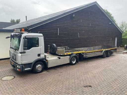 2008 Man 10-240 z przyczepą vedhuizen