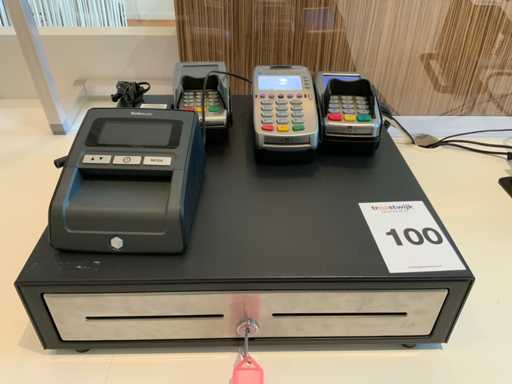 Kassalade en pinautomaten