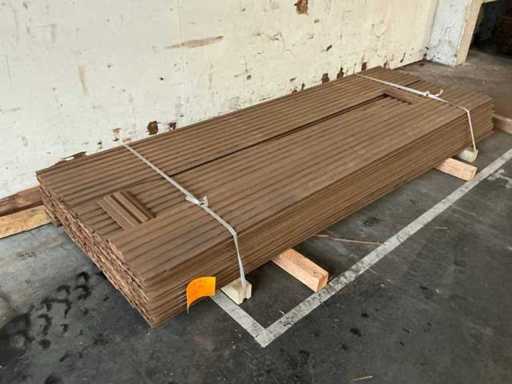 Ayous Thermo 21x125 Hardhout