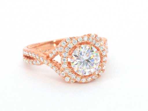 Entourage ring met briljanten