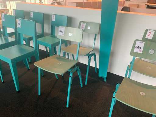 Lensvelt MITW Sedia da pranzo in legno "Piet Hein Eek" (2x)