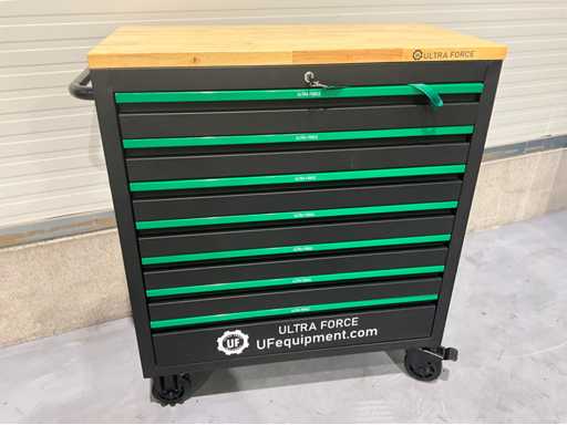 Ultra Force - 2025 - 7 sertare, 267 pc - Cărucior de scule