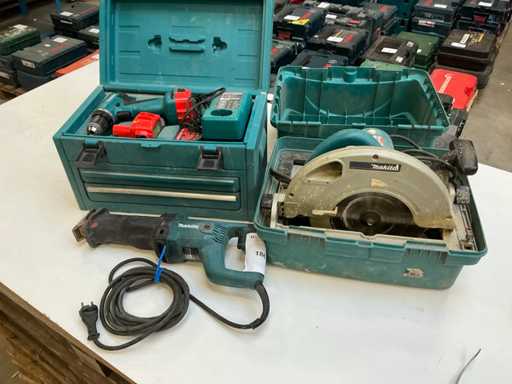 Makita Werkzeuge (3x)