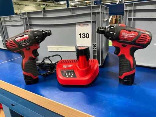 Milwaukee M12 BSD Screw Drill (10x)