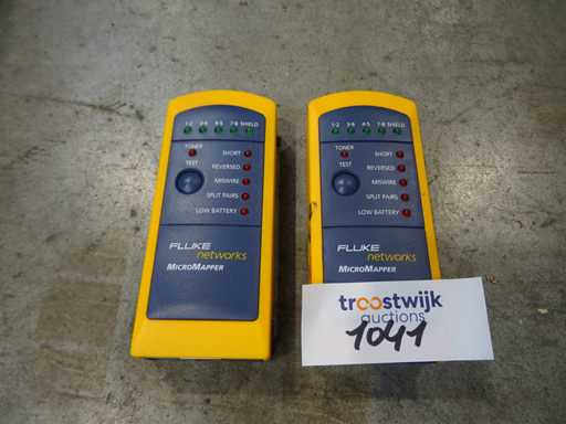 Fluke - MicroMapper - Probador de Red de Datos (2x)