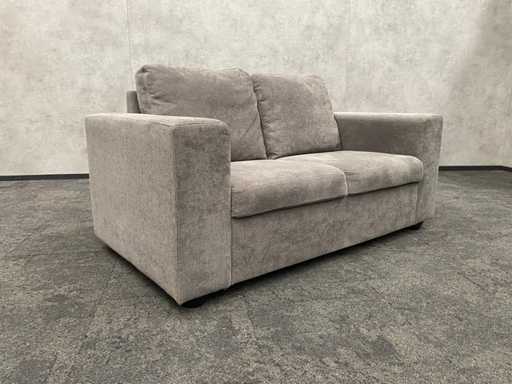 Canapea 2 locuri - gri tapi?at - 160cm