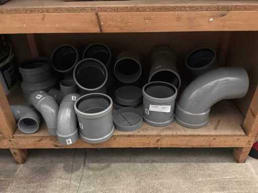 Partij PVC hulpstukken