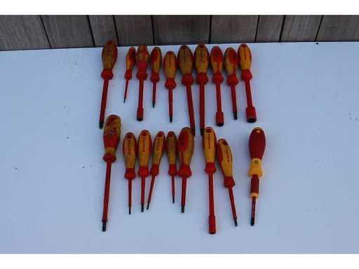 Knipex Geisoleerde schroevendraaier (19x)