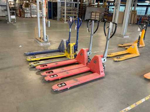 Posthydraulische handpalletwagens (4x)