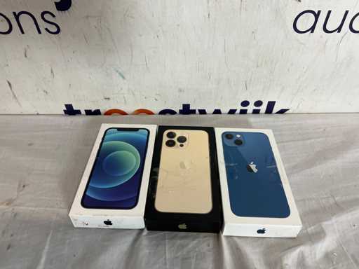 iPhone 12 Blu | iPhone 13 Pro Gold | iPhone 13 Blu