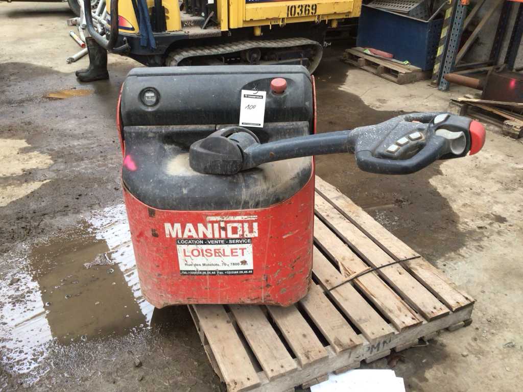 2005 Manitou Ep16 Electric Pallet Truck