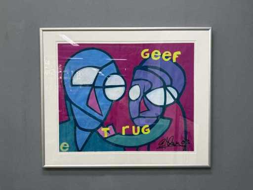 Pittura - Restituisci qualcosa - Erik Kouw