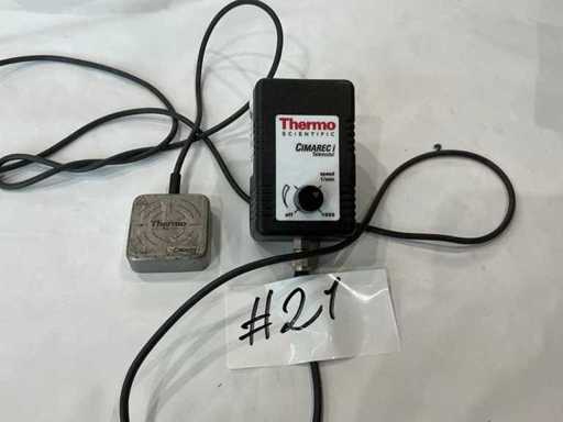 Thermo Cimarec i Magnetic agitator for laboratory applications, with control unit for speed control and a separate stirring plate ("Micro Stirrer").