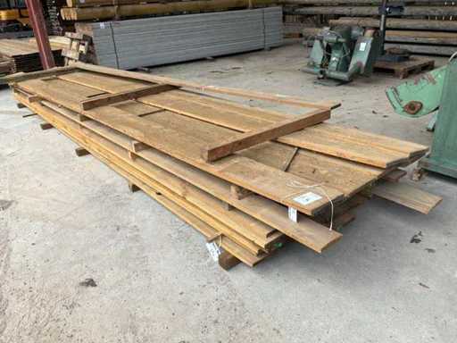 Wooden planks 5000x190x22mm (29x)