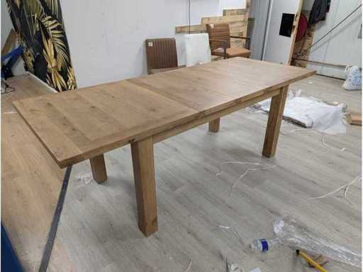 Table à manger extensible en chêne