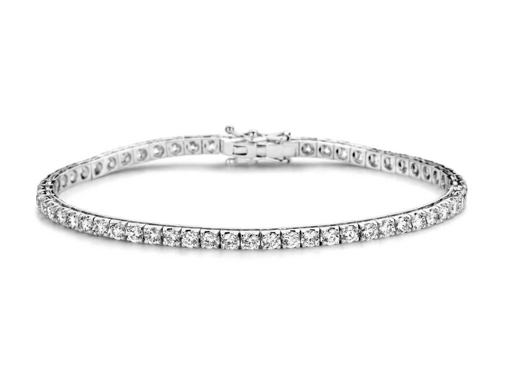 Tennis bracelet with 60 natural diamonds (U03434)