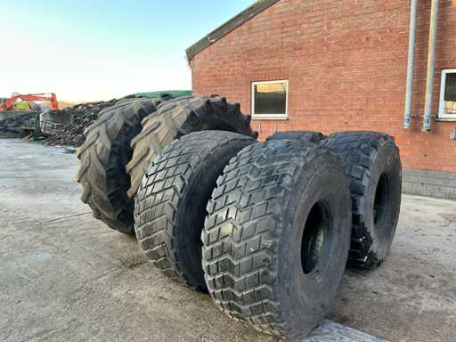 Pneus Michelin / Aeolus / Pirelli : jante et jante