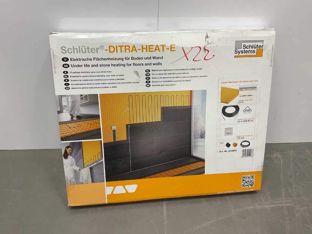 Schluter Ditra heat E Underfloor heating set