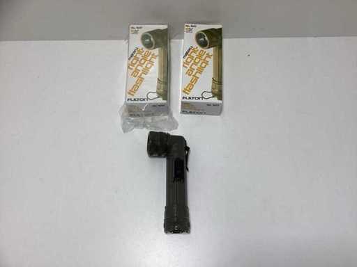(2x) Fulton Military Right Angle Taschenlampen - (Nr. N47)