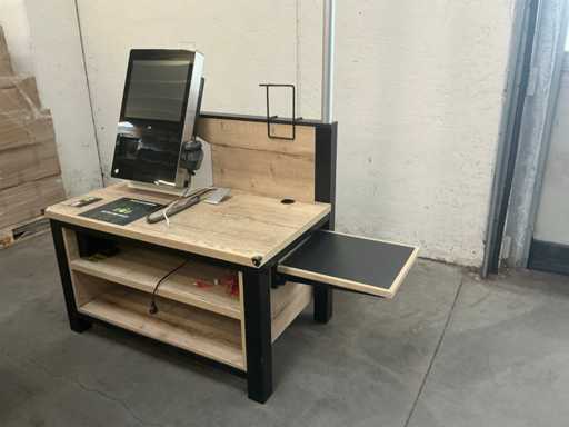 Caisse enregistreuse à balayage automatique (3x)