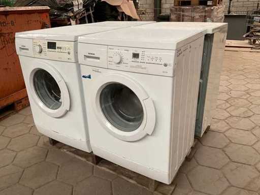 Waschmaschinen 2x Siemens, Wäschetrockner, 1x Bosch, 1x Zanker (4x)