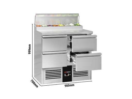 Bereidingstafel - gekoelde tafel