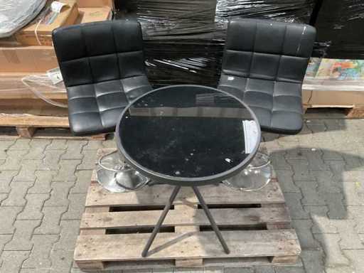 Stołek barowy + stół 