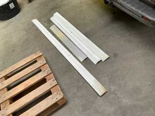 Alu afstrijklat (4x)