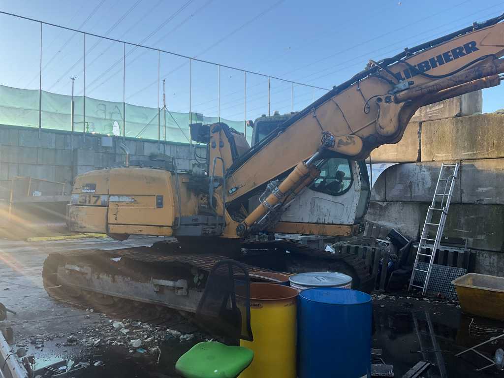 Liebherr r 317 hot sale