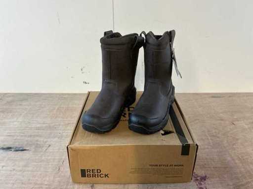 Red brick Pulse Boot + Wool S7S Work Boots
