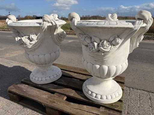 Blumentopf klassischer Lely (2x)