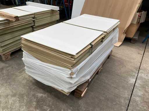 Mdf plates white primed (160x)