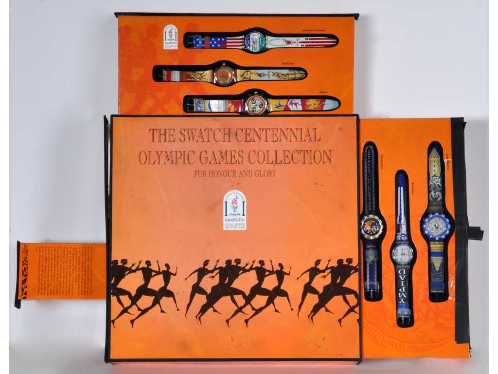 La collection de montres Swatch Centennial Olympic Games 